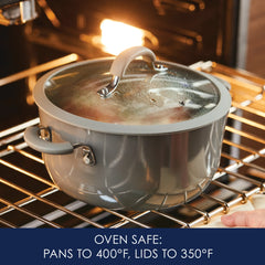 5-Quart Cook + Create Nonstick Dutch Oven with Lid