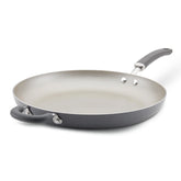 14.5-Inch Nonstick Induction Frying Pan with Helper Handle