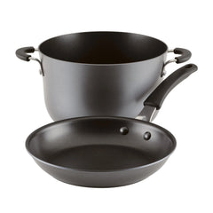 10-Piece Cook + Create Hard Anodized Nonstick Cookware Set