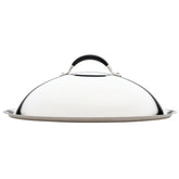14-Inch Stainless Steel Domed Lid