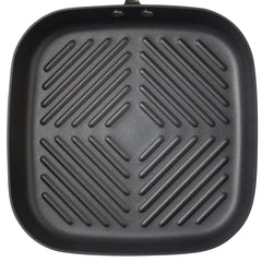 11-Inch Cucina Hard Anodized Nonstick Square Deep Grill Pan