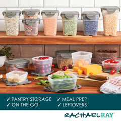 30-Piece Nestable Food Storage Containers