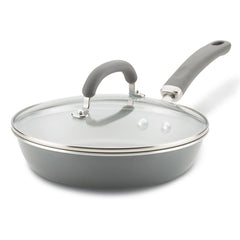 9.5-Inch Nonstick Induction Covered Deep Frying Pan