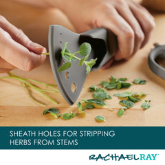 Multi Shear Kitchen Scissors with Herb Stripper and Sheath