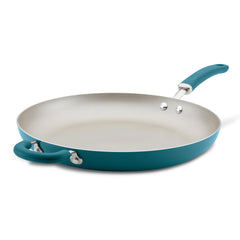 14.5-Inch Nonstick Induction Frying Pan with Helper Handle