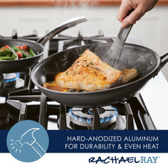 2-Piece Cook + Create Hard Anodized Nonstick Frying Pan Set