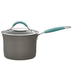 3-Quart Cucina Hard Anodized Nonstick Covered Saucepan