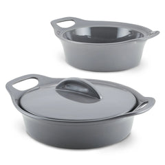 3-Piece Ceramic Casserole Set
