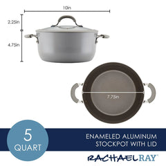 5-Quart Cook + Create Nonstick Dutch Oven with Lid