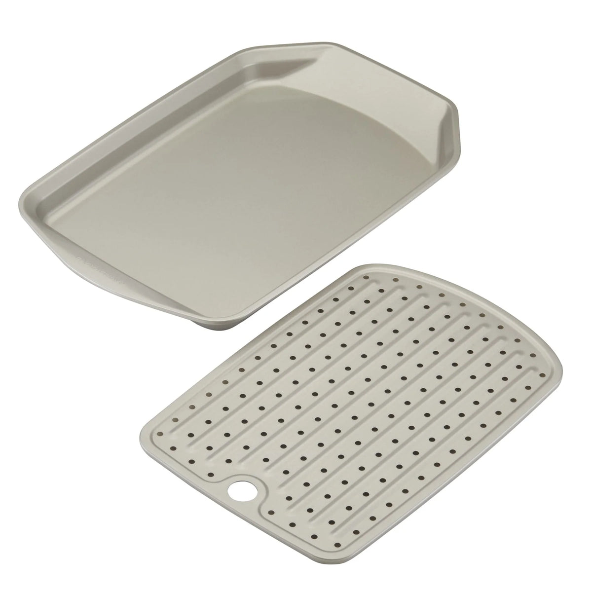 11-Inch x 17-Inch Nonstick Crisper Pan with Insert