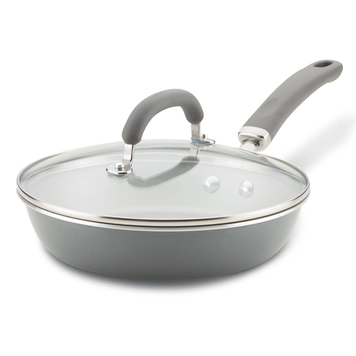 9.5-Inch Nonstick Induction Covered Deep Frying Pan